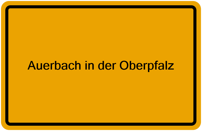 Handelsregister Auerbach in der Oberpfalz